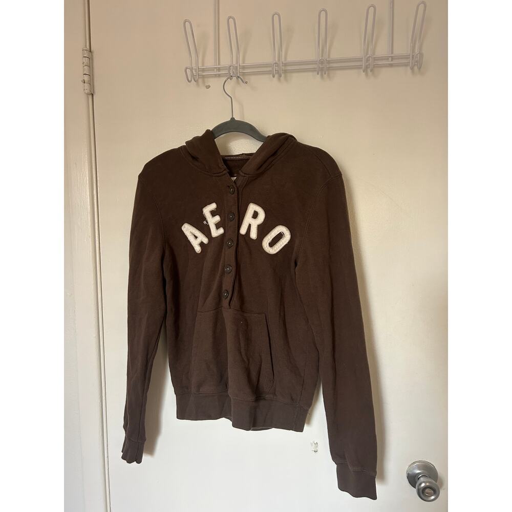 Vintage y2k Aeropostable Logo Hoodie